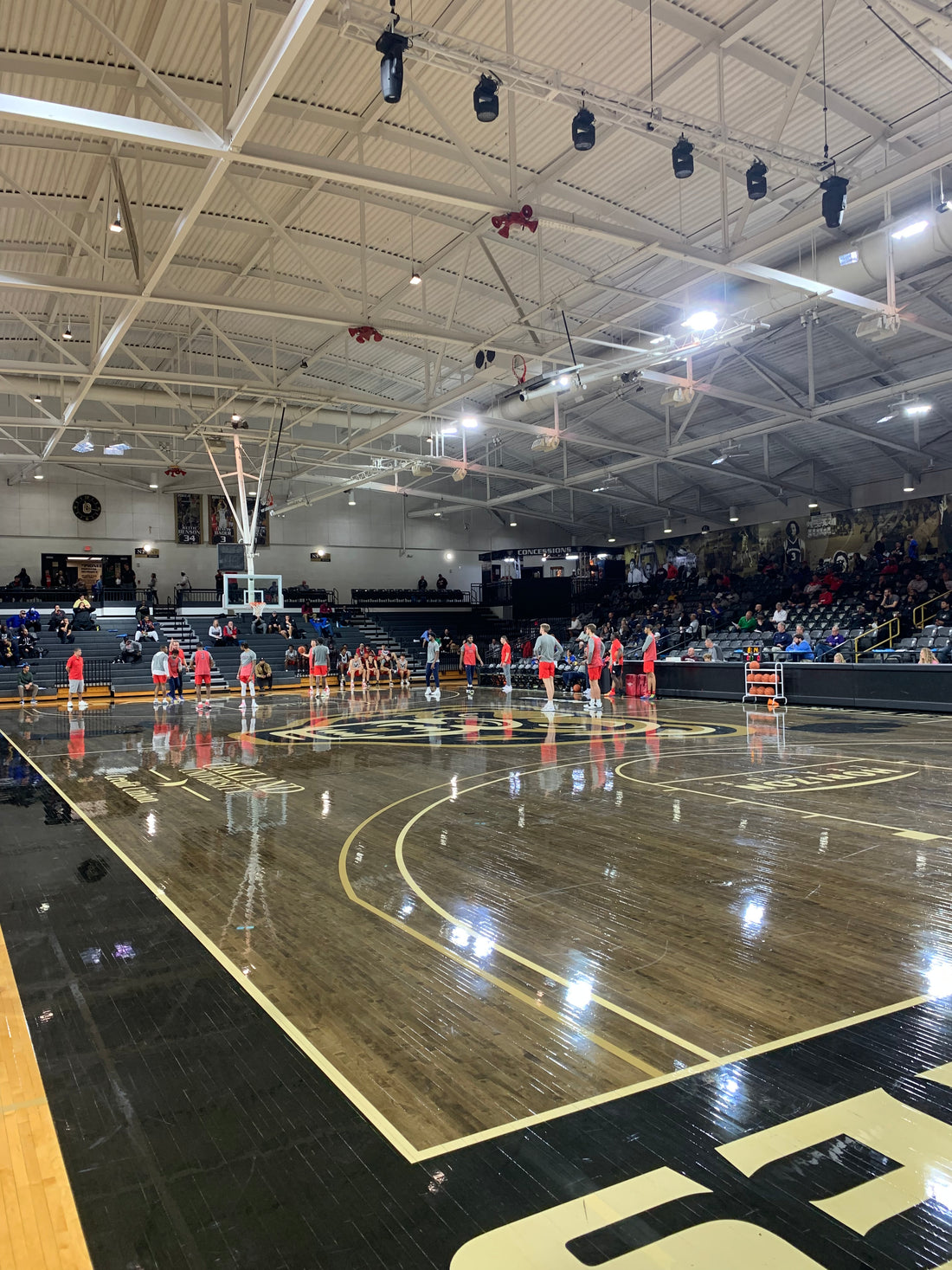 Oakland University Basketball Gym for BCAM Clinic