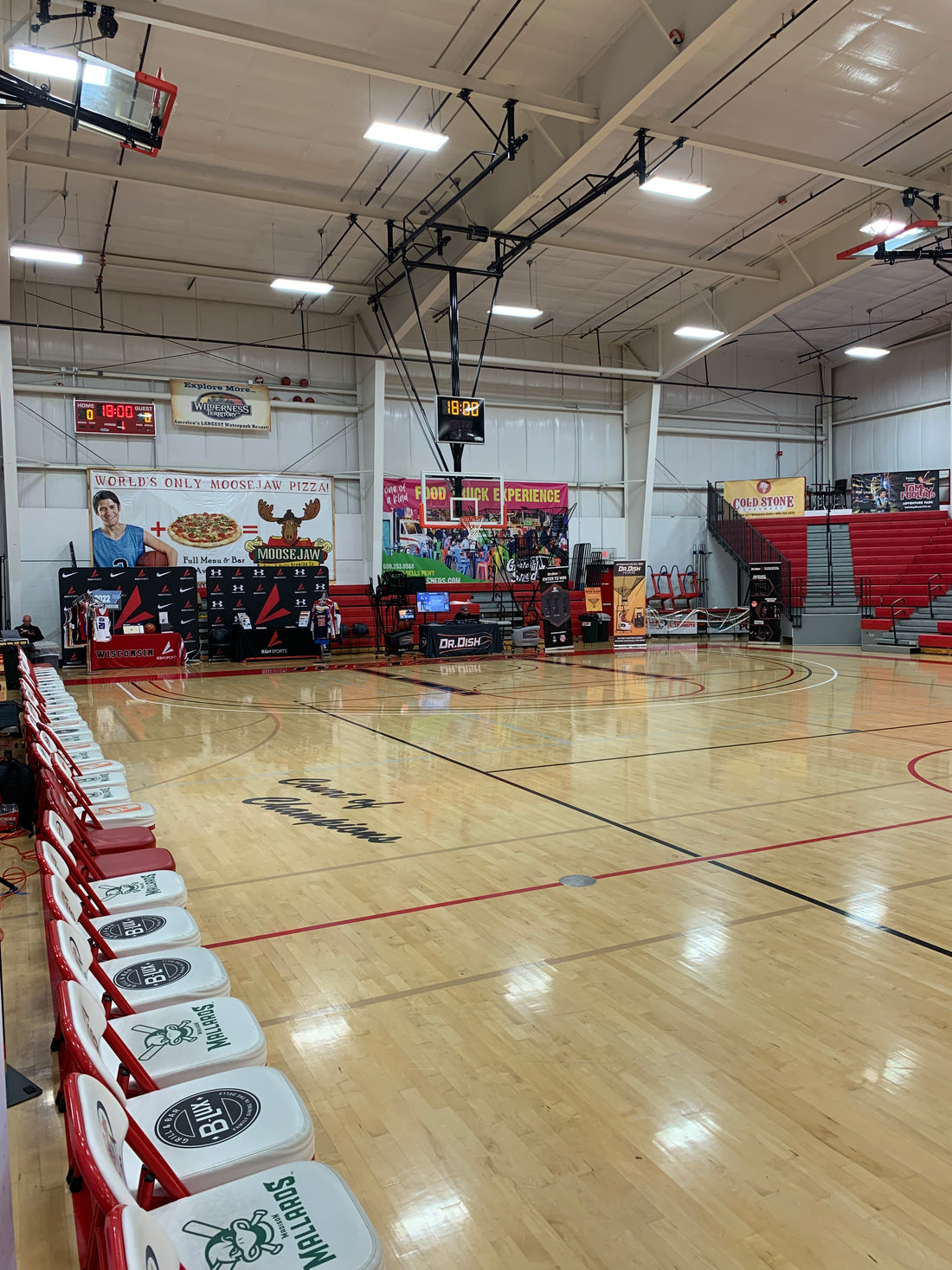 Just A Game Fieldhouse Gym for WBCA Clinic