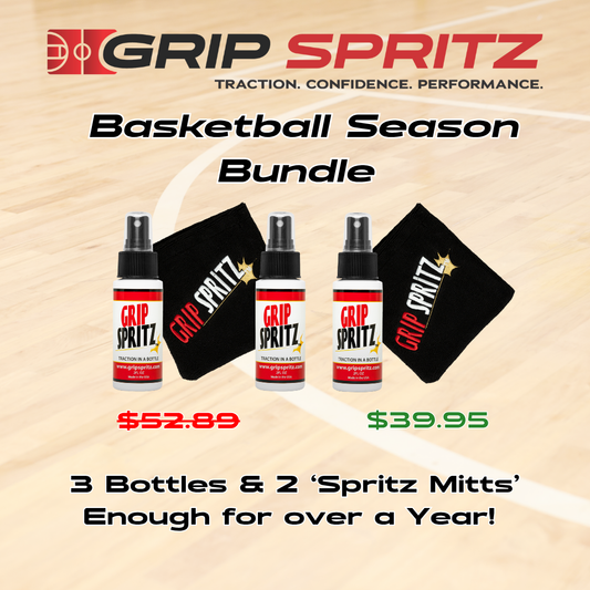 Grip Spritz Basketball Shoe Grip Spray - New Season Bundle