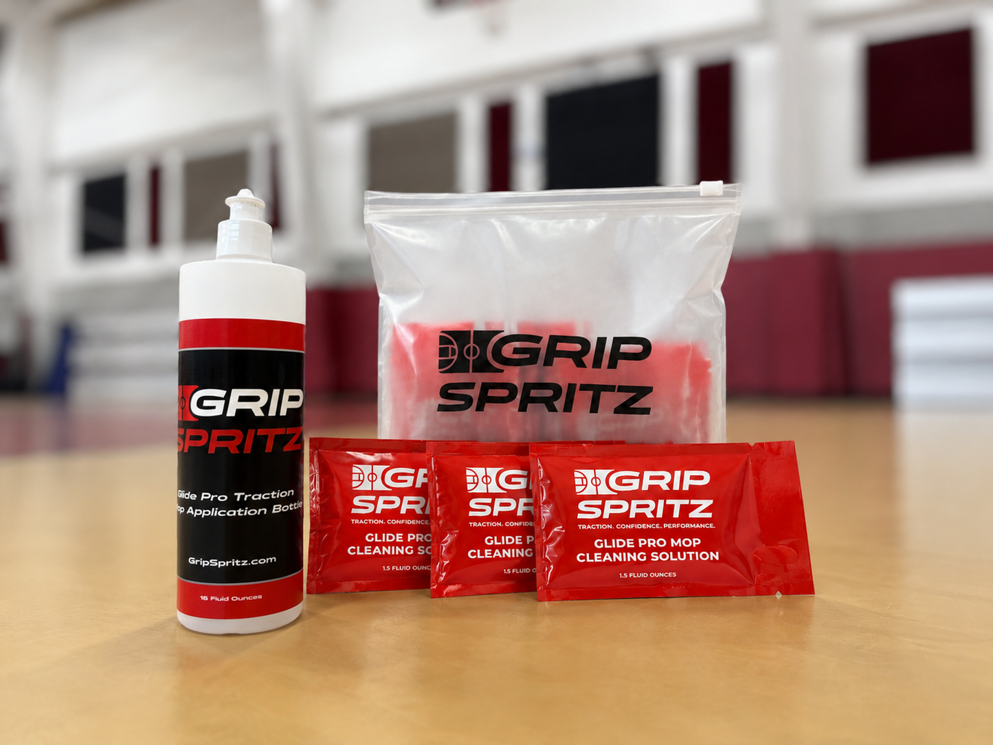 Grip Spritz GlidePro Court Mop | Court Cleaning Solution Refill