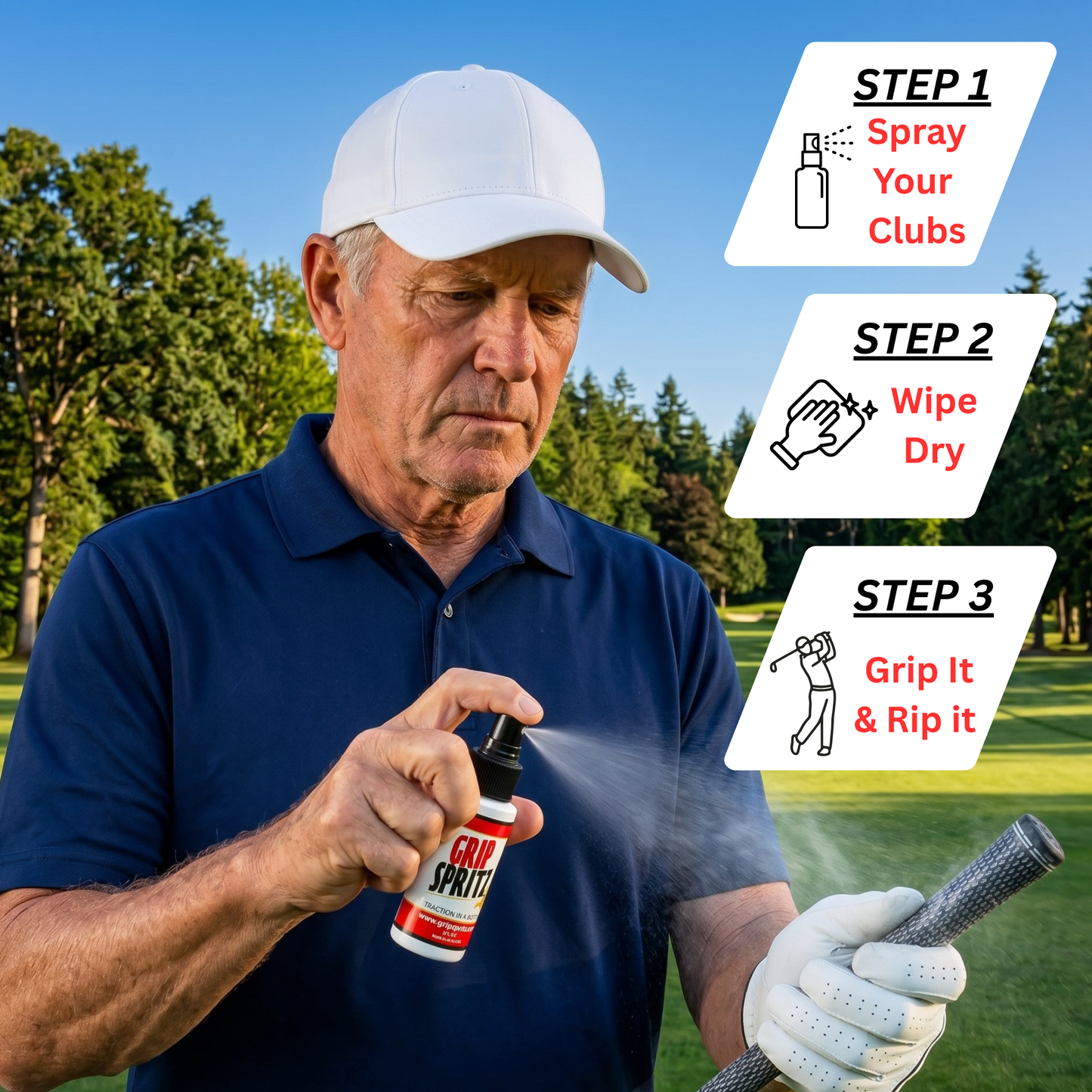 Grip Spritz - Golf