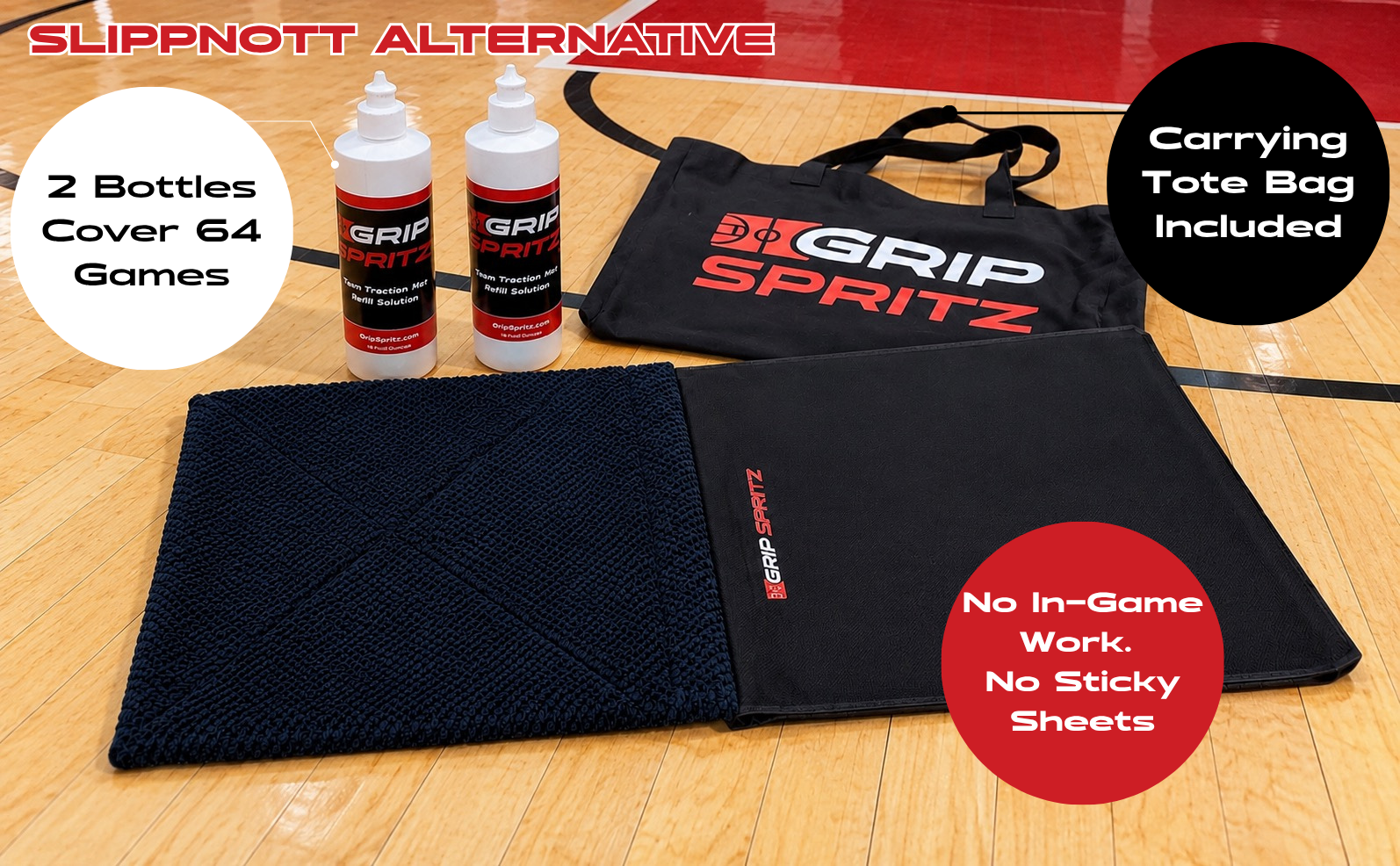 basketball traction mat sideline use sticky surface removal dust