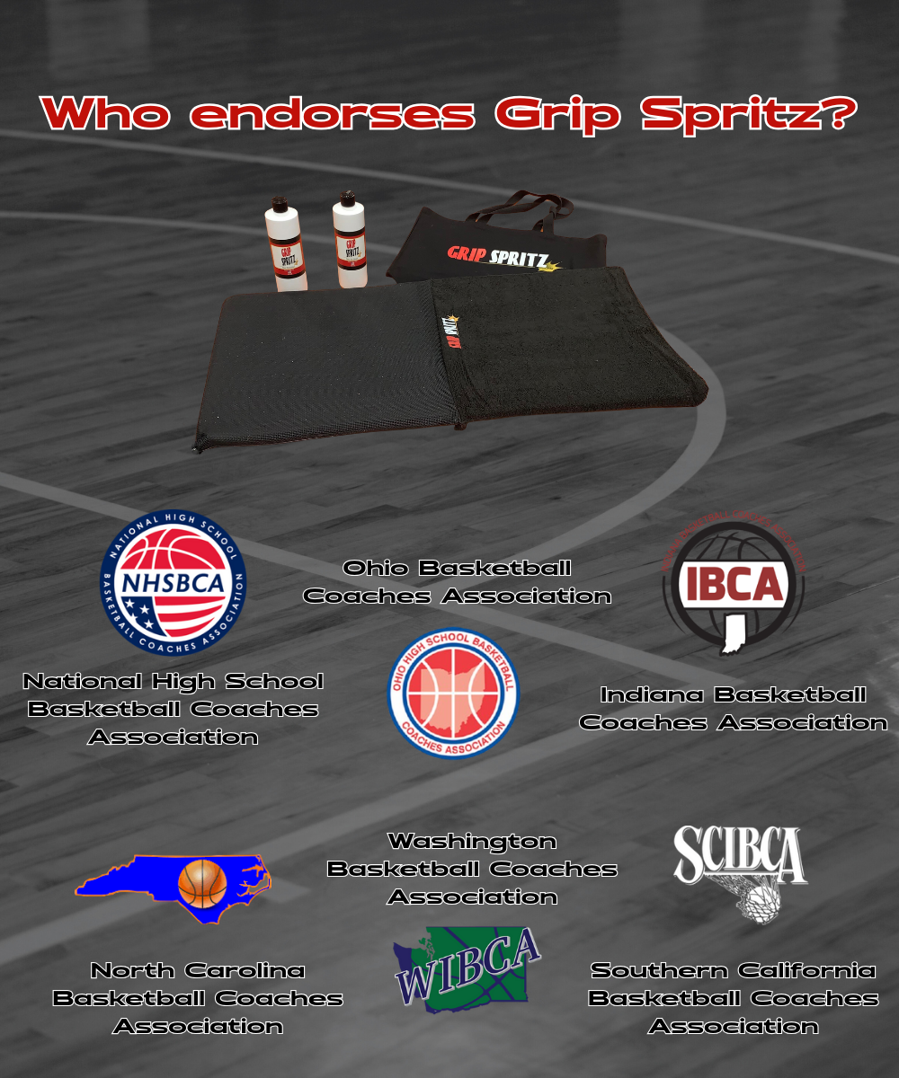 Who endorses the Grip Spritz traction mat?